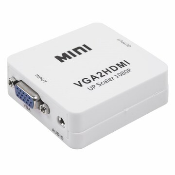 17-6930 ∙ Конвертер VGA + Стерео 3,5 мм на HDMI, пластик, белый REXANT