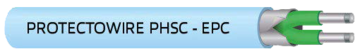 Извещатель пожарный тепловой линейный PHSC-356-EPC (ИП104-1-H)