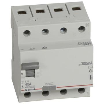 Автоматический выключатель дифференциального тока (УЗО) 4п 40А 300мА тип AC RX3 Leg 402071