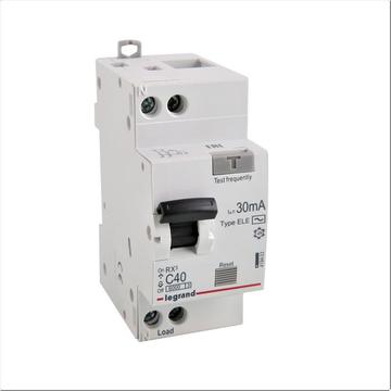 Автоматический выключатель дифференциального тока 1п (1P+N) C 40А 30мА тип AC 6кА RX3 Leg 419403