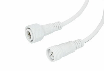 11-9450 ∙ Соединительный кабель (5pin) герметичный (IP67) 5х0.5мм² белый REXANT