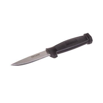 Нож 12-4923 ∙ Нож строительный нержавеющая сталь лезвие 100 мм REXANT