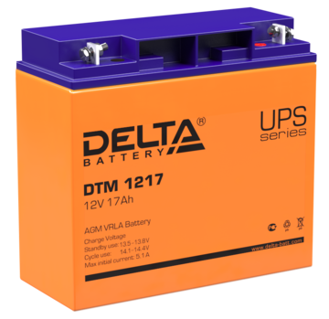 DTM 1217 ∙ Аккумулятор 12В 17 А∙ч