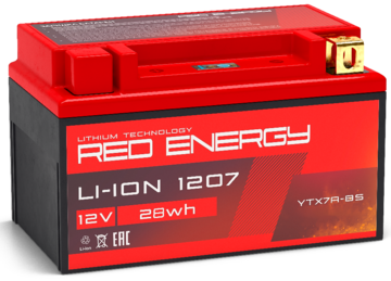 LI-ION 1207 ∙ Аккумулятор 12В 2.4 А∙ч