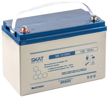 Аккумуляторная батарея SKAT SB 12100S ∙ Аккумулятор 12В 100 А∙ч